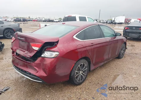2016 Chrysler 200 Limited z USA, uszkodzony, nr VIN 1C3CCCAB9GN172695